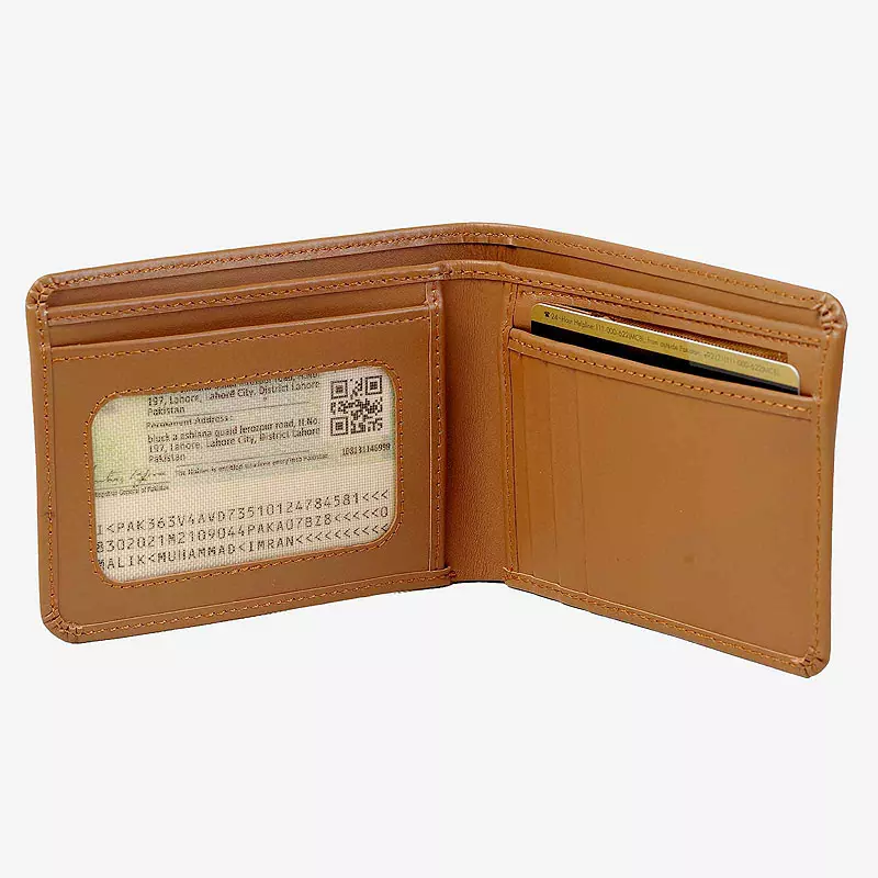 Medium Bifold Leather Wallet