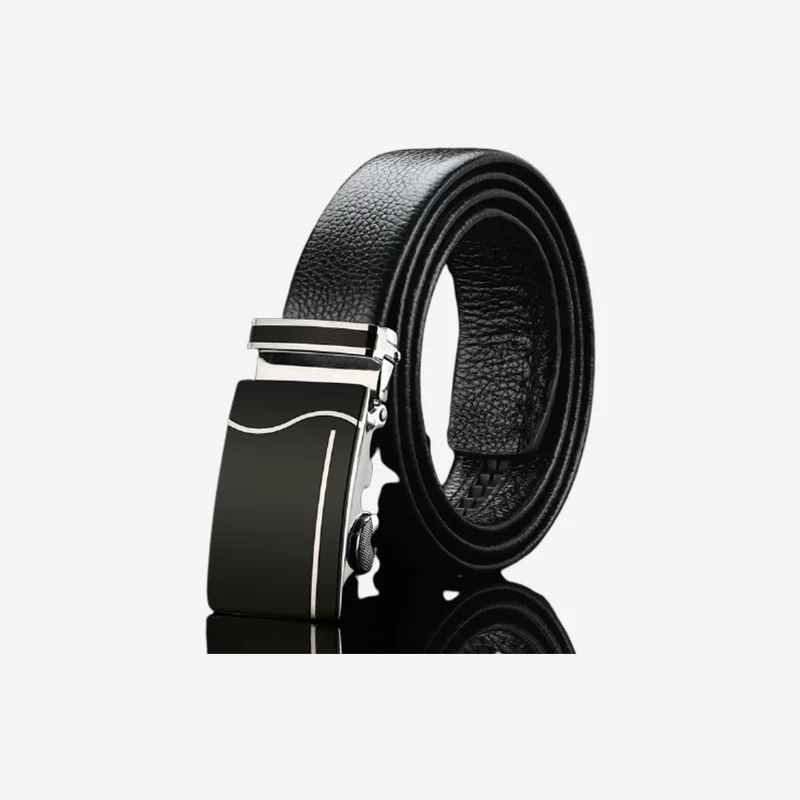 Auto Buckle Business Leather Belt