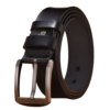 Genuine Leather Men's Alloy Buckle Cow Hide Belt