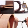 Vintage Full Grain Leather Belt – Handmade Premium Cowhide, Rugged & Timeless